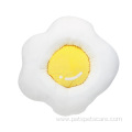 cute egg and smiling plush pet cat beds